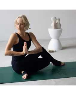 Коврик для йоги — Lotos Ocean, с уроками от Елены Маловой